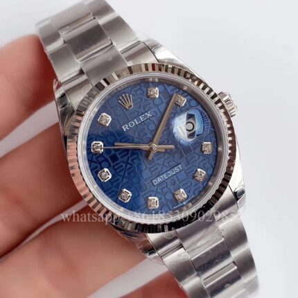 Rolex DATEJUST Unisex Watch 36mm CAL.2813 2836 3235 Movement Automatic Mechanical Stainless Steel Watches BP Factory - Image 3