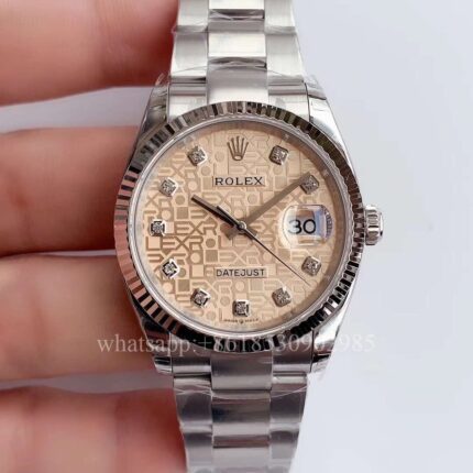 Rolex DATEJUST Unisex Watch 36mm CAL.2813 2836 3235 Movement Automatic Mechanical Stainless Steel Watches BP Factory