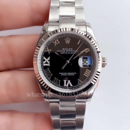 Rolex DATEJUST Unisex Watch 36mm CAL.2813 2836 3235 Movement Automatic Mechanical Stainless Steel Watches BP Factory