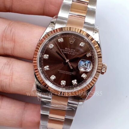 Rolex DATEJUST Unisex Watch 36mm CAL.2813 2836 3235 Movement Automatic Mechanical Stainless Steel Watches BP Factory - Image 3