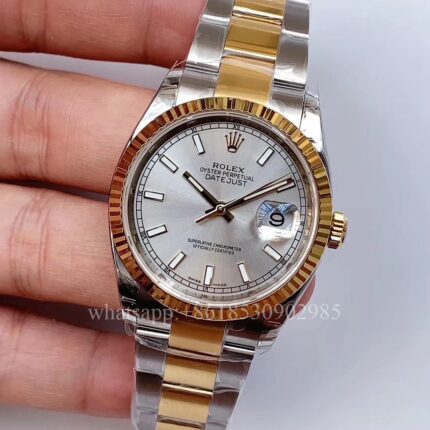 Rolex DATEJUST Unisex Watch 36mm CAL.2813 2836 3235 Movement Automatic Mechanical Stainless Steel Watches BP Factory - Image 3