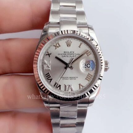 Rolex DATEJUST Unisex Watch 36mm CAL.2813 2836 3235 Movement Automatic Mechanical Stainless Steel Watches BP Factory