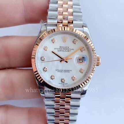 Rolex DATEJUST Unisex Watch 36mm CAL.2813 2836 3235 Movement Automatic Mechanical Stainless Steel Watches BP Factory