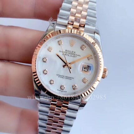 Rolex DATEJUST Unisex Watch 36mm CAL.2813 2836 3235 Movement Automatic Mechanical Stainless Steel Watches BP Factory - Image 3