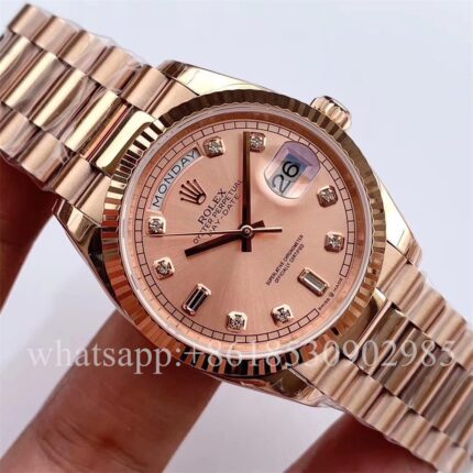 Rolex Daydate Mens Watch 36mm CAL.2813 2836 3235 Movement Automatic Mechanical Stainless Steel Watches BP Factory - Image 3