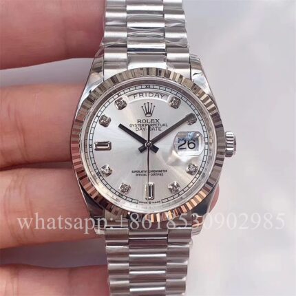 Rolex Daydate Mens Watch 36mm CAL.2813 2836 3235 Movement Automatic Mechanical Stainless Steel Watches BP Factory