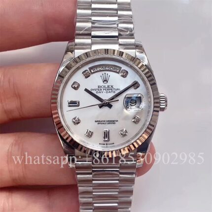 Rolex Daydate Mens Watch 36mm CAL.2813 2836 3235 Movement Automatic Mechanical Stainless Steel Watches BP Factory