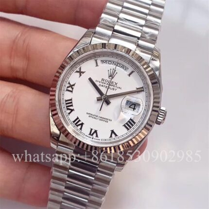 Rolex Daydate Mens Watch 36mm CAL.2813 2836 3235 Movement Automatic Mechanical Stainless Steel Watches BP Factory - Image 2
