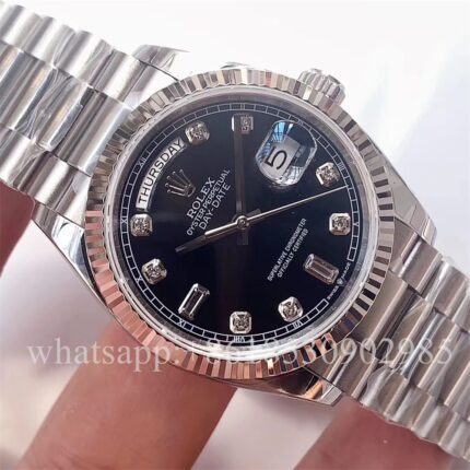 Rolex Daydate Mens Watch 36mm CAL.2813 2836 3235 Movement Automatic Mechanical Stainless Steel Watches BP Factory - Image 2