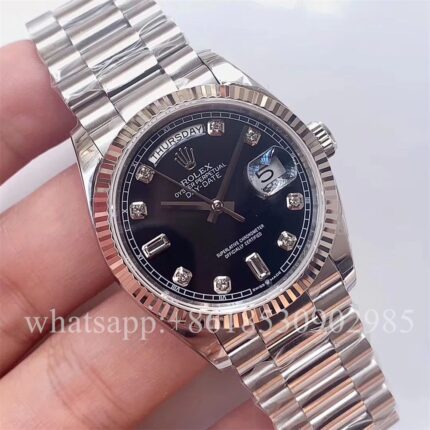 Rolex Daydate Mens Watch 36mm CAL.2813 2836 3235 Movement Automatic Mechanical Stainless Steel Watches BP Factory - Image 3