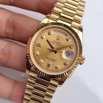 Rolex Daydate Mens Watch 36mm CAL.2813 2836 3235 Movement Automatic Mechanical Stainless Steel Watches BP Factory - Image 3