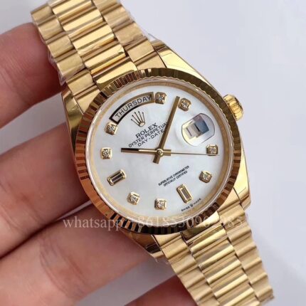 Rolex Daydate Mens Watch 36mm CAL.2813 2836 3235 Movement Automatic Mechanical Stainless Steel Watches BP Factory - Image 3