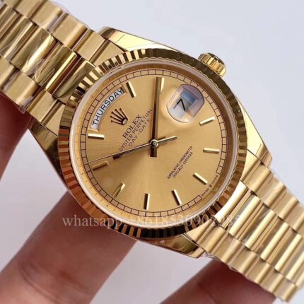 Rolex Daydate Mens Watch 36mm CAL.2813 2836 3235 Movement Automatic Mechanical Stainless Steel Watches BP Factory - Image 3