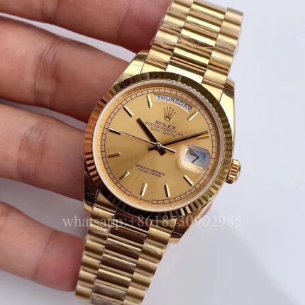 Rolex Daydate Mens Watch 36mm CAL.2813 2836 3235 Movement Automatic Mechanical Stainless Steel Watches BP Factory - Image 2