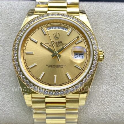 Rolex Daydate Mens Watch 40mm CAL.2813 2836 3235Movement Automatic Mechanical Stainless Steel Watches BP Factory