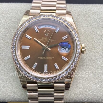 Rolex Daydate Mens Watch 40mm CAL.2813 2836 3235 Movement Automatic Mechanical Stainless Steel Watches BP Factory