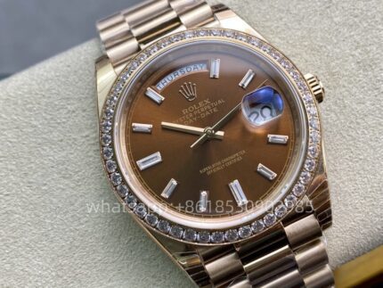 Rolex Daydate Mens Watch 40mm CAL.2813 2836 3235 Movement Automatic Mechanical Stainless Steel Watches BP Factory - Image 4