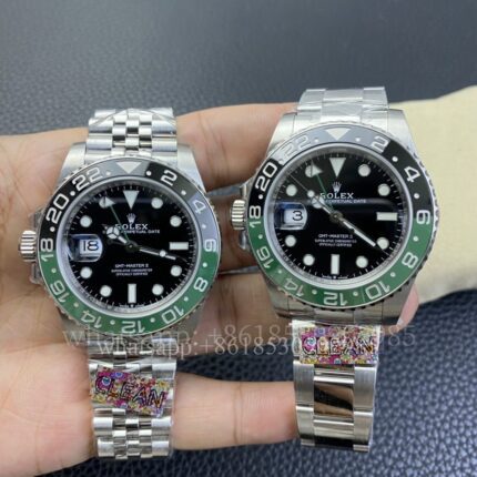 Rolex GMT-II Mens Watch m126720vtnr 40mm CAL.3285 Movement Automatic Mechanical Stainless Steel Watches Clean Factory - Image 2