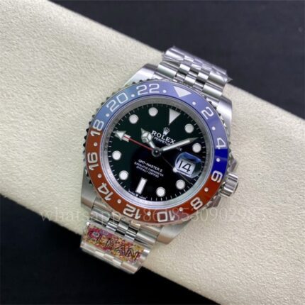 Rolex GMT-II Mens Watch m126710blro 40mm CAL.3285 Movement Automatic Mechanical Stainless Steel Watches Clean Factory - Image 4