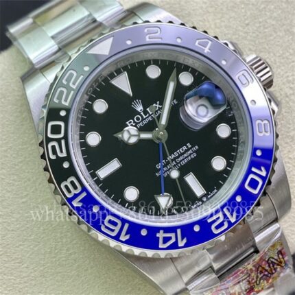 Rolex GMT-II Mens Watch m126710blnr 40mm CAL.3285 Movement Automatic Mechanical Stainless Steel Watches Clean Factory - Image 3