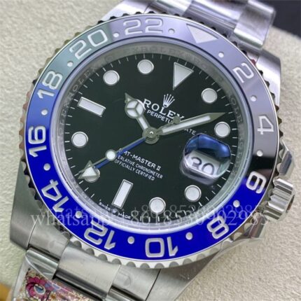 Rolex GMT-II Mens Watch m126710blnr 40mm CAL.3285 Movement Automatic Mechanical Stainless Steel Watches Clean Factory - Image 2