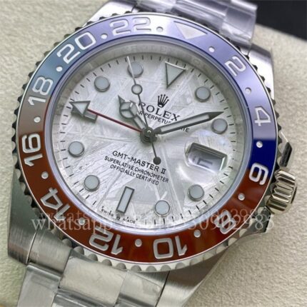 Rolex GMT-II Mens Watch m126719blro 40mm CAL.3285 Movement Automatic Mechanical Stainless Steel Watches Clean Factory - Image 3