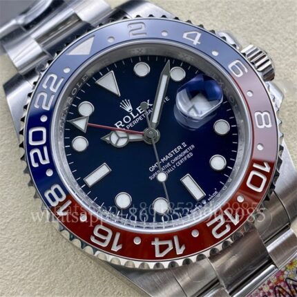 Rolex GMT-II Mens Watch m126719blro 40mm CAL.3285 Movement Automatic Mechanical Stainless Steel Watches Clean Factory - Image 2
