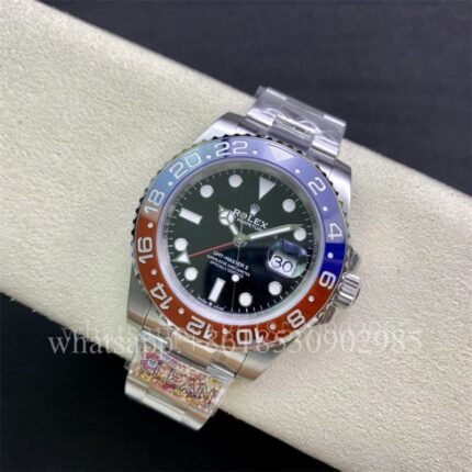 Rolex GMT-II Mens Watch m126710blro 40mm CAL.3285 Movement Automatic Mechanical Stainless Steel Watches Clean Factory - Image 4