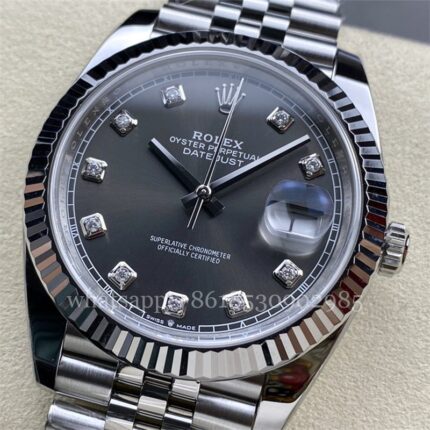 Rolex DATEJUST Mens Watch m126334 41mm CAL.3235 Movement Automatic Mechanical Stainless Steel Watches Clean Factory - Image 3