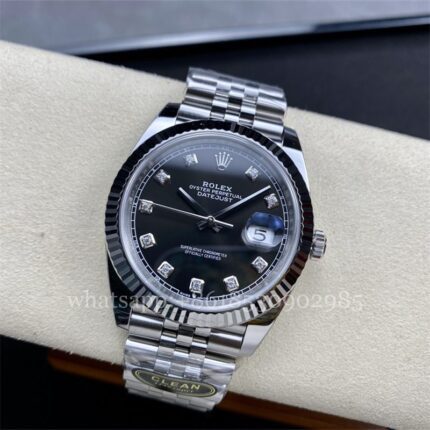 Rolex DATEJUST Mens Watch m126334 41mm CAL.3235 Movement Automatic Mechanical Stainless Steel Watches Clean Factory - Image 3