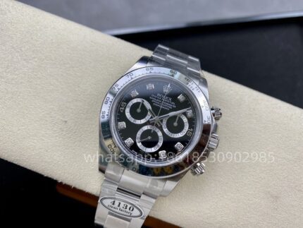 Rolex DAY-Tona Mens Watch 40mm CAL. 4130 Movement Automatic Mechanical Stainless Steel Watches Clean Factory - Image 6