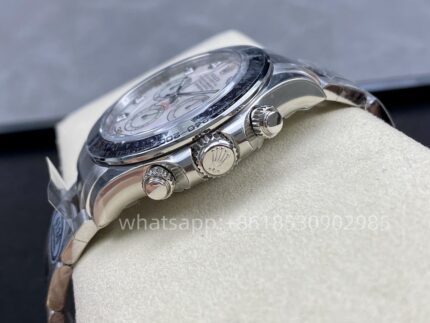 Rolex DAY-Tona Mens Watch 40mm CAL. 4130 Movement Automatic Mechanical Stainless Steel Watches Clean Factory - Image 7