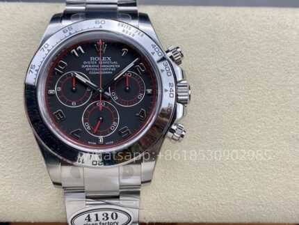 Rolex DAY-Tona Mens Watch 40mm CAL. 4130 Movement Automatic Mechanical Stainless Steel Watches Clean Factory