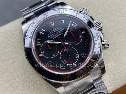 Rolex DAY-Tona Mens Watch 40mm CAL. 4130 Movement Automatic Mechanical Stainless Steel Watches Clean Factory - Image 2