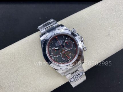 Rolex DAY-Tona Mens Watch 40mm CAL. 4130 Movement Automatic Mechanical Stainless Steel Watches Clean Factory - Image 4