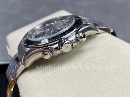 Rolex DAY-Tona Mens Watch 40mm CAL. 4130 Movement Automatic Mechanical Stainless Steel Watches Clean Factory - Image 7