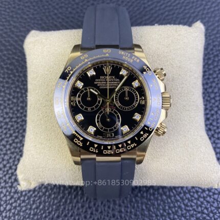 Rolex DAY-Tona Mens Watch 40mm CAL. 4130 Movement Automatic Mechanical Stainless Steel Watches Clean Factory