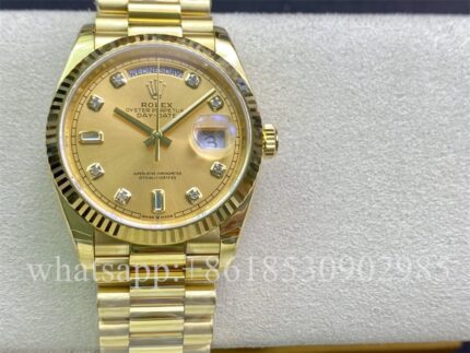 Rolex Daydate Mens Watch 36mm CAL.2813 2836 3235 Movement Automatic Mechanical Stainless Steel Watches BP Factory