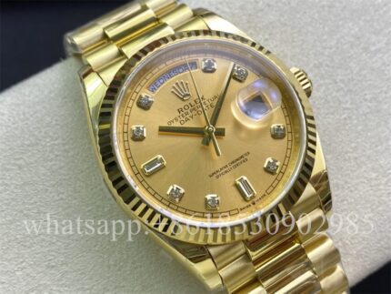 Rolex Daydate Mens Watch 36mm CAL.2813 2836 3235 Movement Automatic Mechanical Stainless Steel Watches BP Factory - Image 4