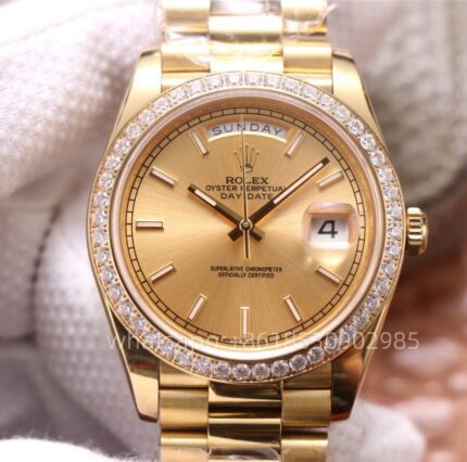 Rolex Daydate Mens Watch 40mm CAL.2813 2836 3235 Movement Automatic Mechanical Stainless Steel Watches BP Factory
