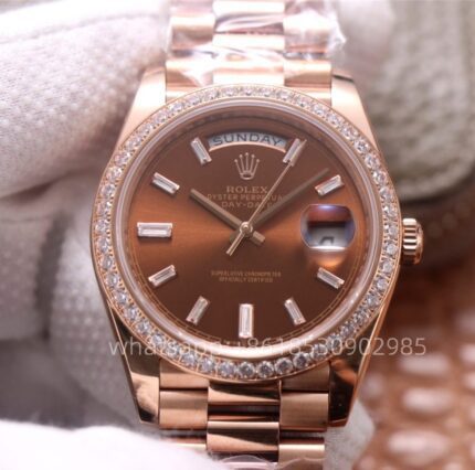 Rolex Daydate Mens Watch 40mm CAL.2813 2836 3235 Movement Automatic Mechanical Stainless Steel Watches BP Factory