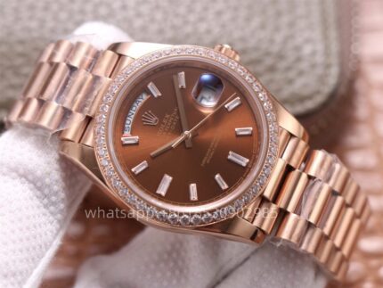 Rolex Daydate Mens Watch 40mm CAL.2813 2836 3235 Movement Automatic Mechanical Stainless Steel Watches BP Factory - Image 4