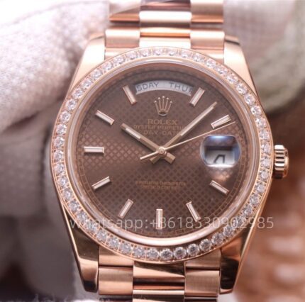 Rolex Daydate Mens Watch 40mm CAL.2813 2836 3235 Movement Automatic Mechanical Stainless Steel Watches BP Factory