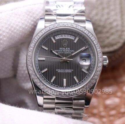 Rolex Daydate Mens Watch 40mm CAL.2813 2836 3235 Movement Automatic Mechanical Stainless Steel Watches BP Factory