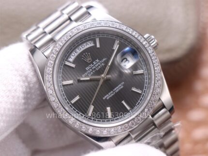 Rolex Daydate Mens Watch 40mm CAL.2813 2836 3235 Movement Automatic Mechanical Stainless Steel Watches BP Factory - Image 3