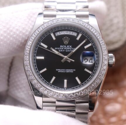 Rolex Daydate Mens Watch 40mm CAL.2813 2836 3235 Movement Automatic Mechanical Stainless Steel Watches BP Factory