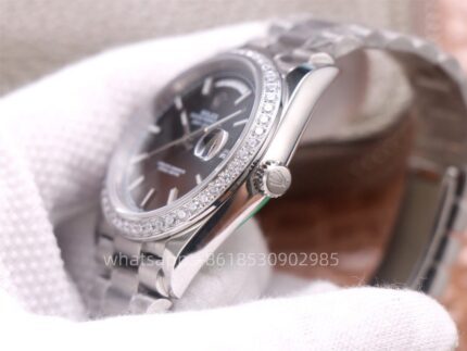 Rolex Daydate Mens Watch 40mm CAL.2813 2836 3235 Movement Automatic Mechanical Stainless Steel Watches BP Factory - Image 6