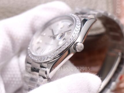 Rolex Daydate Mens Watch 40mm CAL.2813 2836 3235 Movement Automatic Mechanical Stainless Steel Watches BP Factory - Image 5