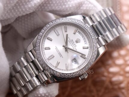 Rolex Daydate Mens Watch 40mm CAL.2813 2836 3235 Movement Automatic Mechanical Stainless Steel Watches BP Factory - Image 2