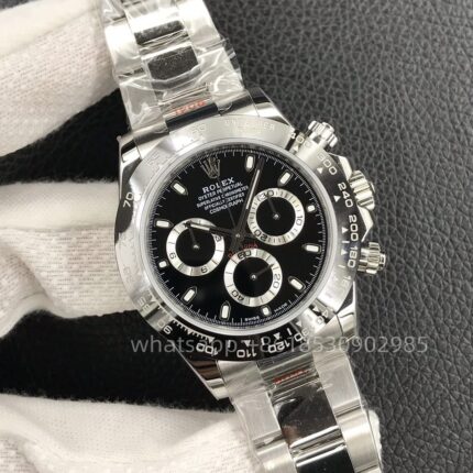 Rolex DAY-Tona Mens Watch 40mm CAL. 4130 Movement Automatic Mechanical Stainless Steel Watches BP Factory - Image 2